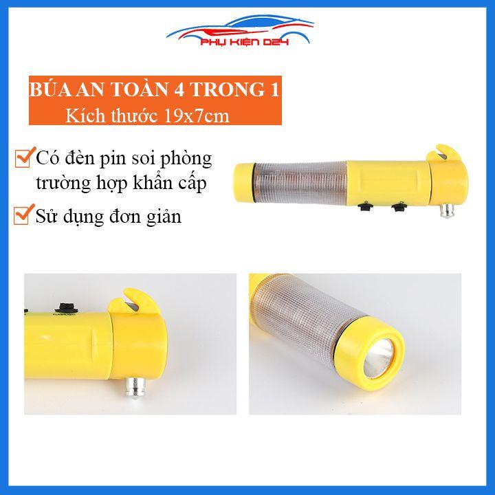 Bộ 9 món dụng cụ cứu hộ khẩn cấp ô tô khắc phục sự cố