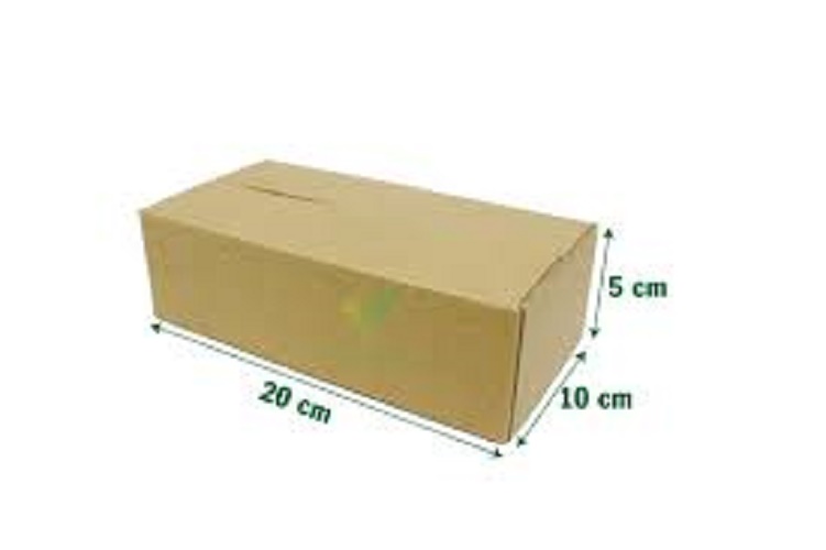 Hộp carton đóng hàng 20x10x5 (số lượng 50 chiếc)