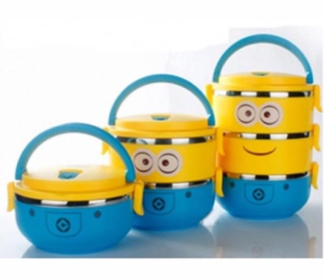 Cặp Lồng 3 Tầng Minion -2,1L