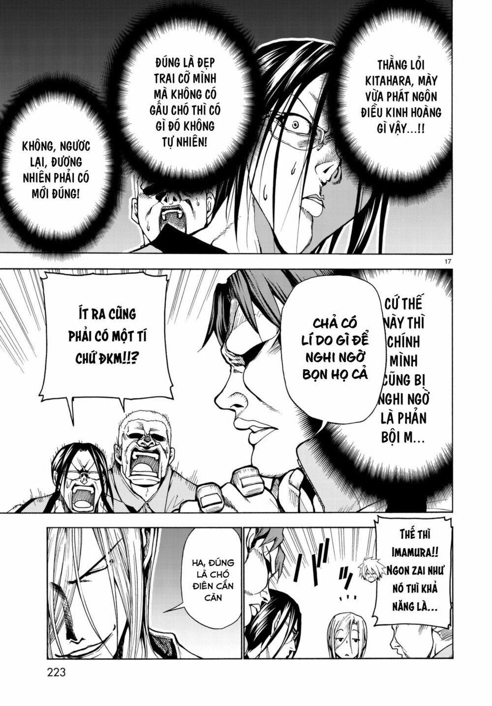cô gái thích lặn - grand blue chapter 36.5 17