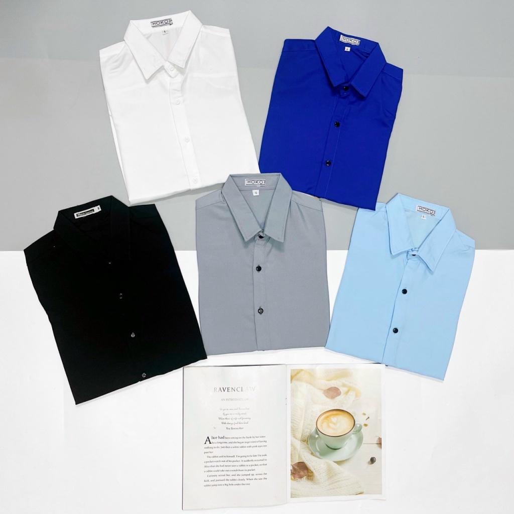 Áo sơ mi nam ngắn tay THỜI Trang Hàn Quốc Siêu Hot - Phong Cách Luxury đẳng cấp cho các bạn trẻ THỜI TRANG NAM 198