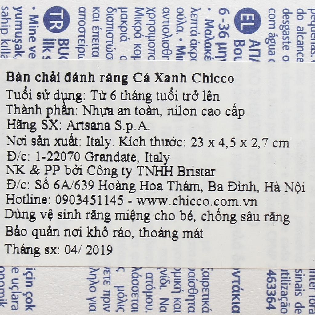 Bàn chải đánh răng cho bé Chicco (Nhiều mẫu