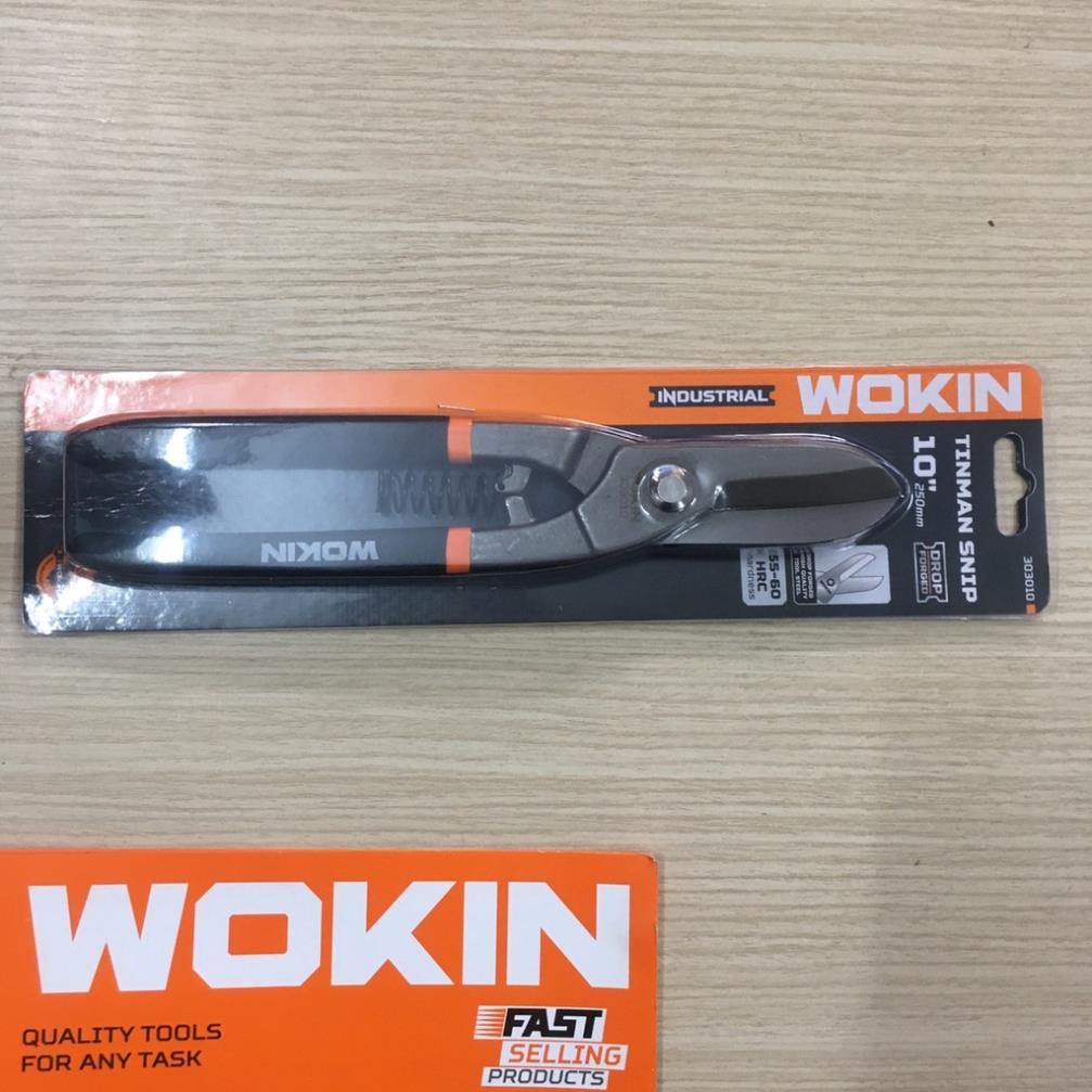 Kéo cắt tôn thẳng Tinman 250mm Wokin 303010 hàng chính hãng
