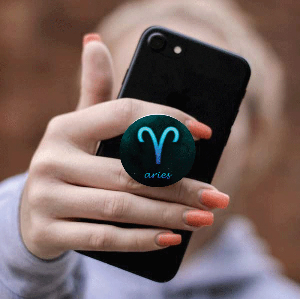 Popsocket - Giá đỡ điện thoại đa năng Cung Bạch Dương - Hàng Chính Hãng