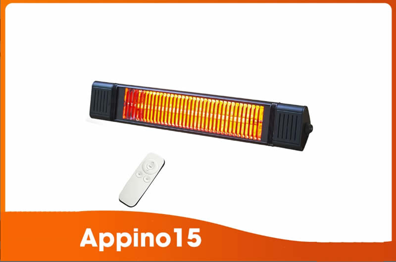 Đèn sưởi nhà tắm Heizen APPINO15, không chói mắt - Bảo hành 5 năm toàn bộ đèn Hàng chính hãng