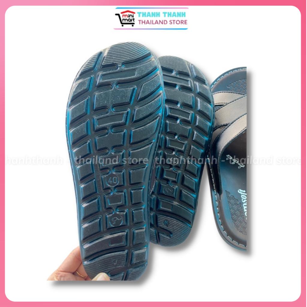 Dép Nam Quai Ngang AEROSOFT 0336 Siêu Bền, Không Gây Hôi Chân - Thanh Thanh Store