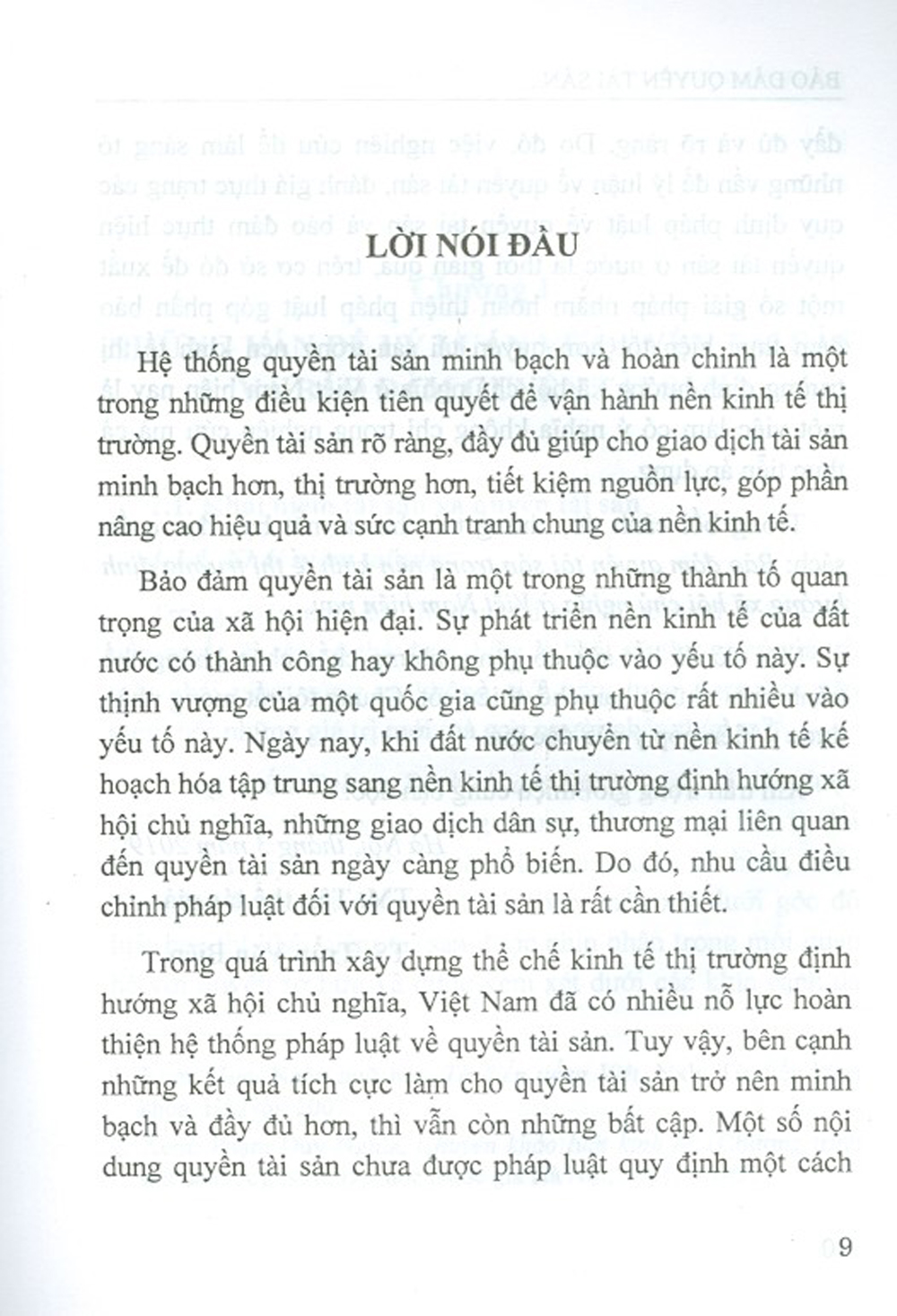 Bảo Đảm Quyền Tài Sản Trong Nền Kinh Tế Thị Trường Định Hướng Xã Hội Chủ Nghĩa Ở Việt Nam Hiện Nay