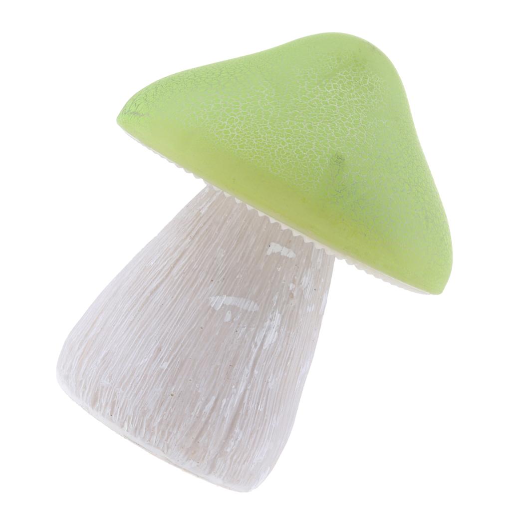 2x Solar Powered Mushroom LED Light Pathway Lamp Outdoor Garden Lights