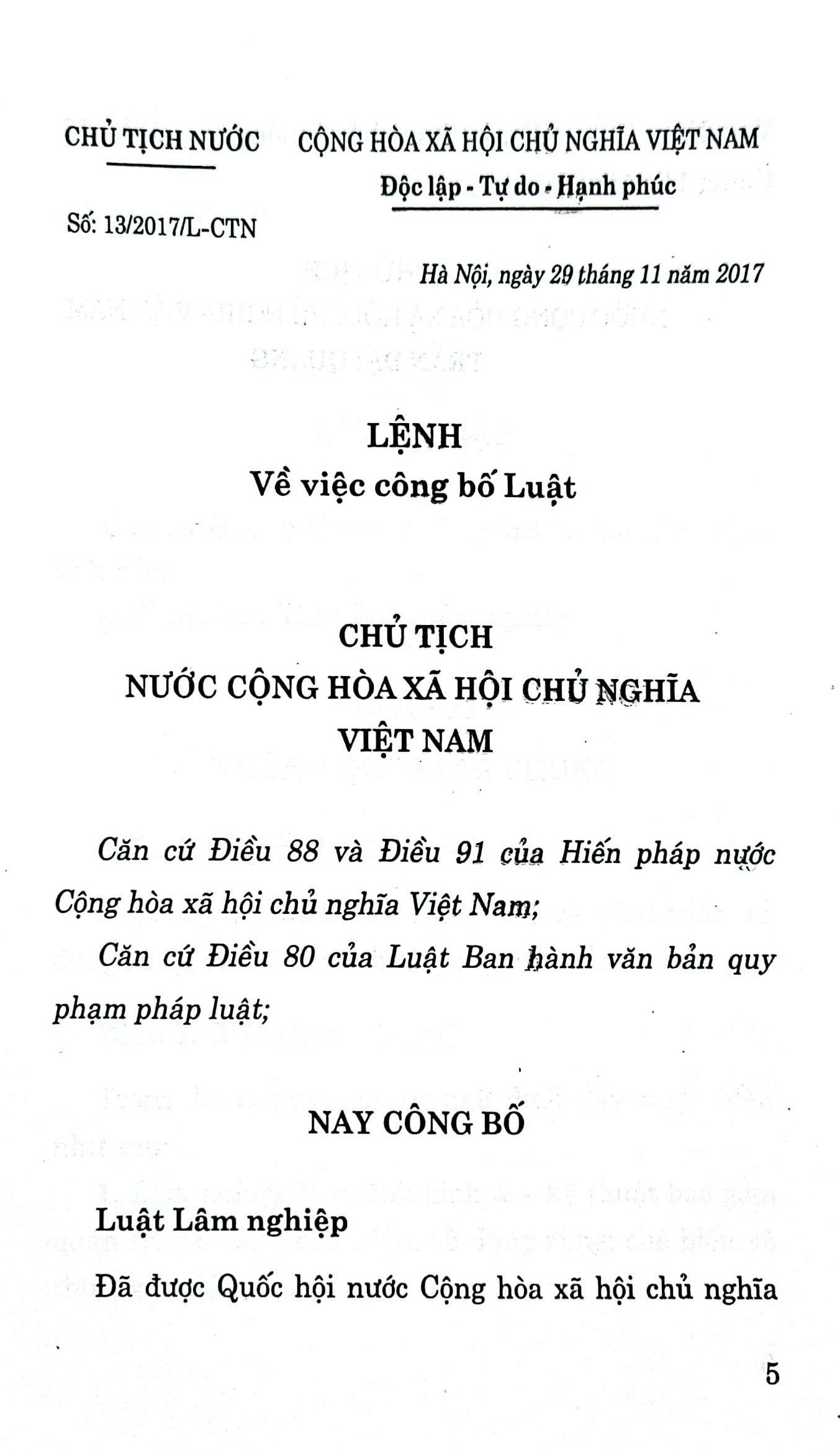 Luật lâm nghiệp