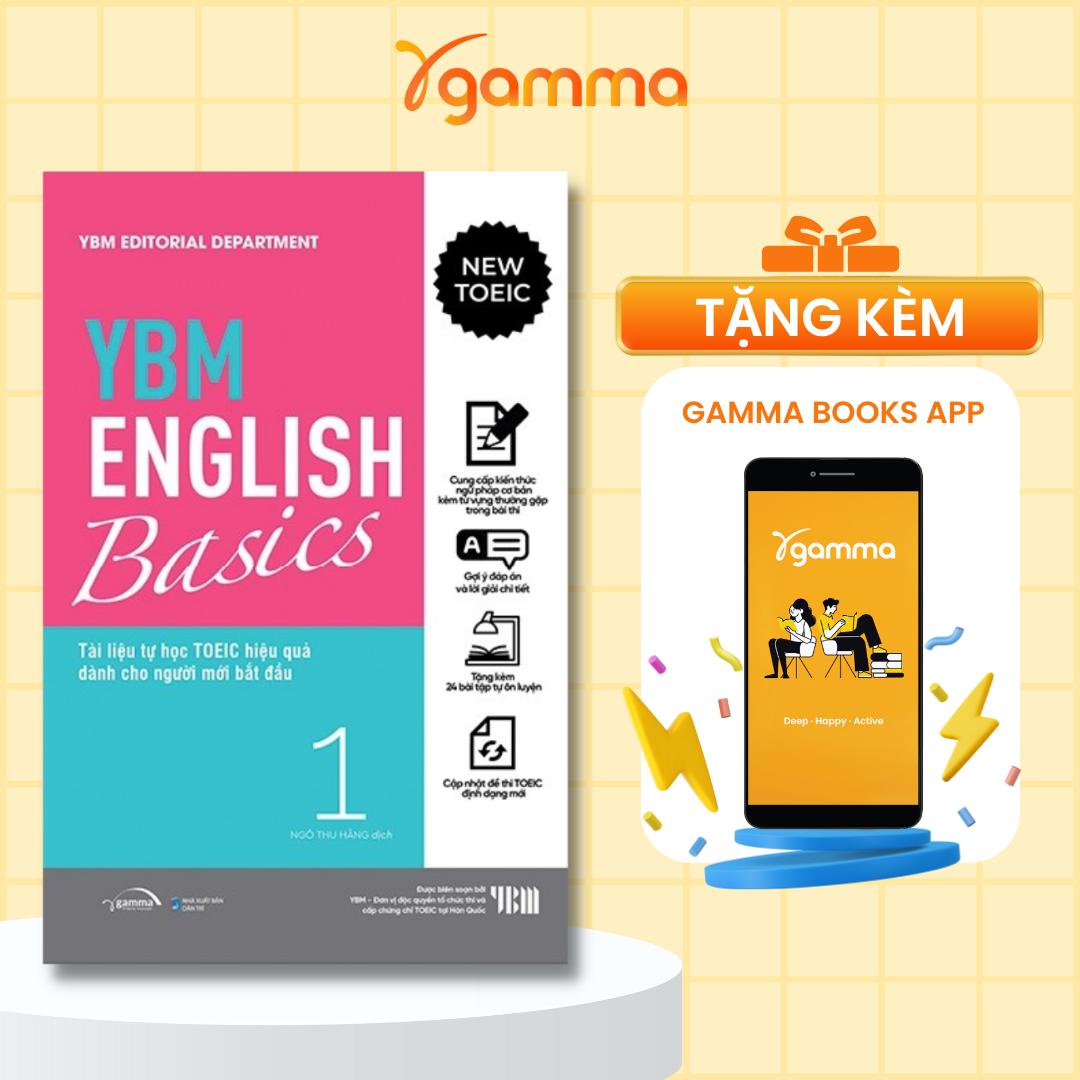 Combo Trọn Bộ YBM English Basics 1+2