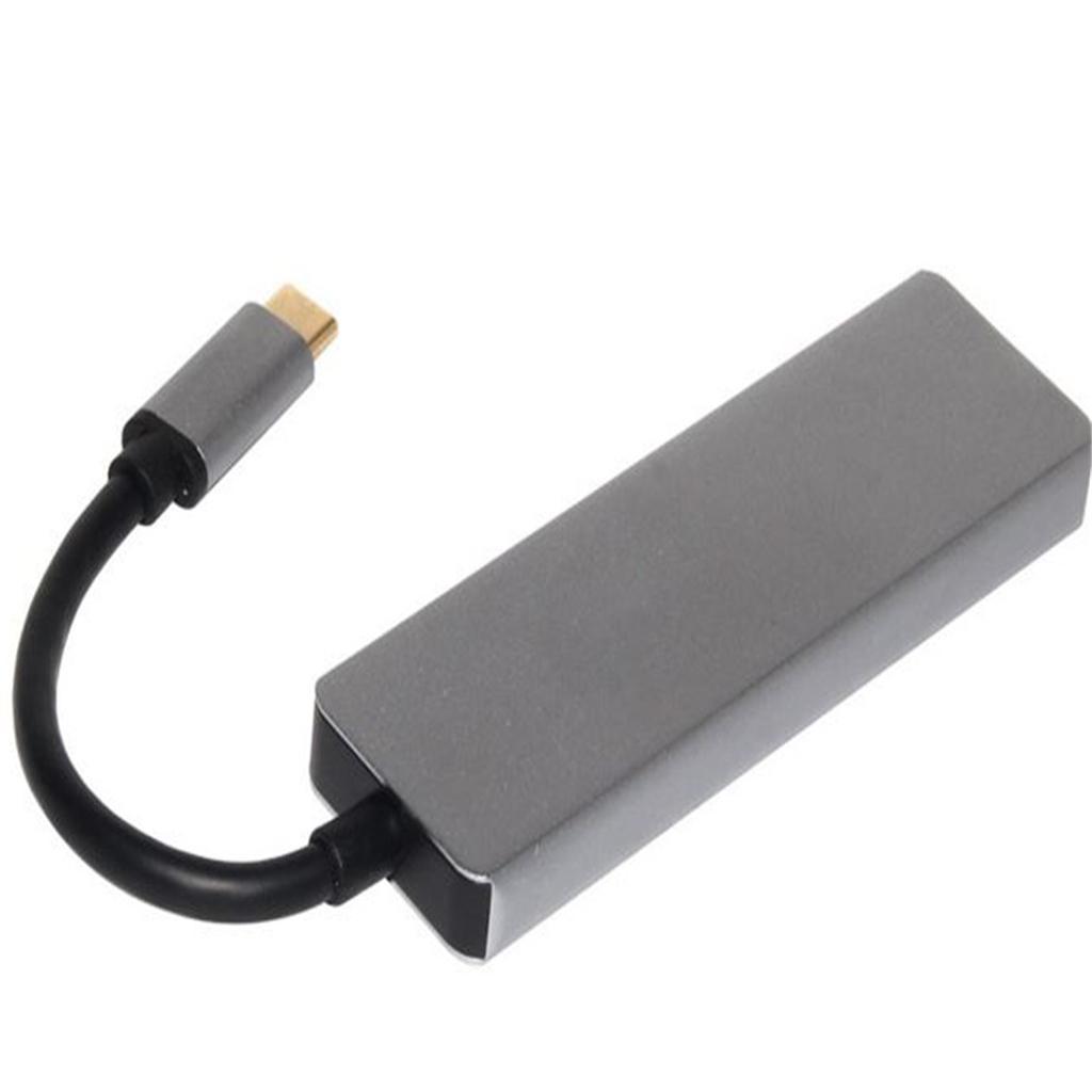 Multi-function 5-in-1 Type C to HDMI USB3.1 SD TF Adapter for Macbook Air