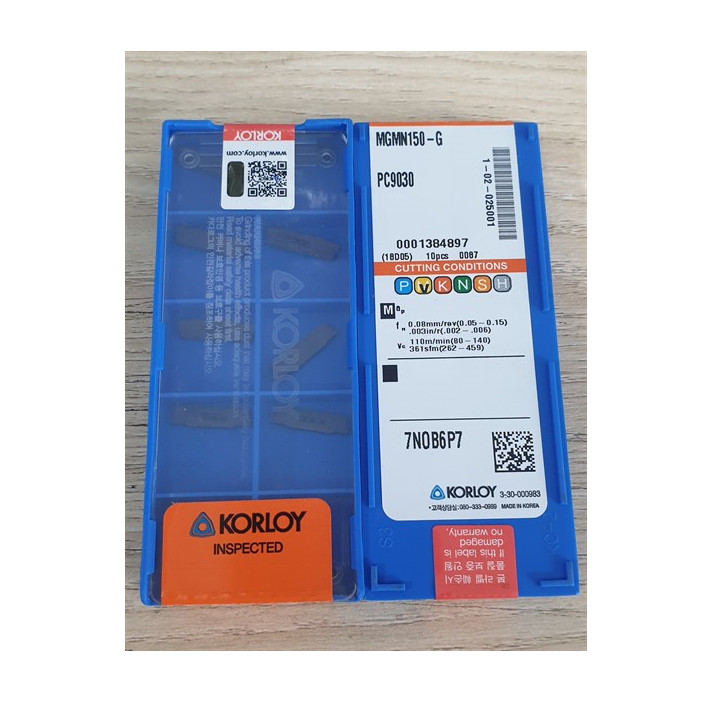 Mũi dao hợp kim MGMN150-G PC9030