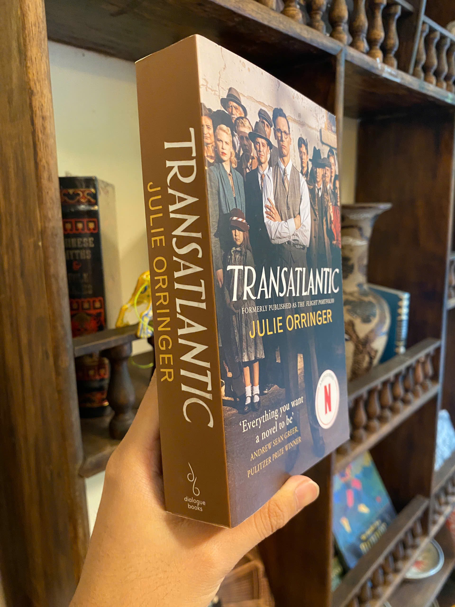 Sách - Transatlantic: Utterly Gripping, Heartbreaking World War 2 Historical Fiction by Julie Orringer