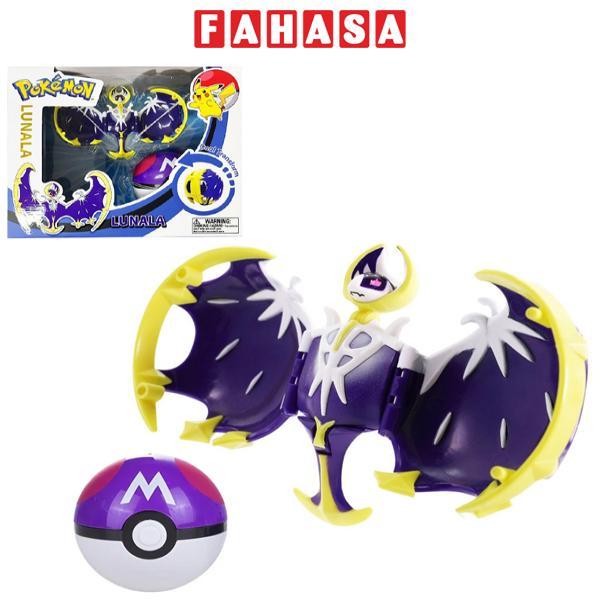 Đồ Chơi Bóng Pokemon Biến Hình - Mãnh Thú Mặt Trăng Lunala - Pokemon Toys ZC8911E