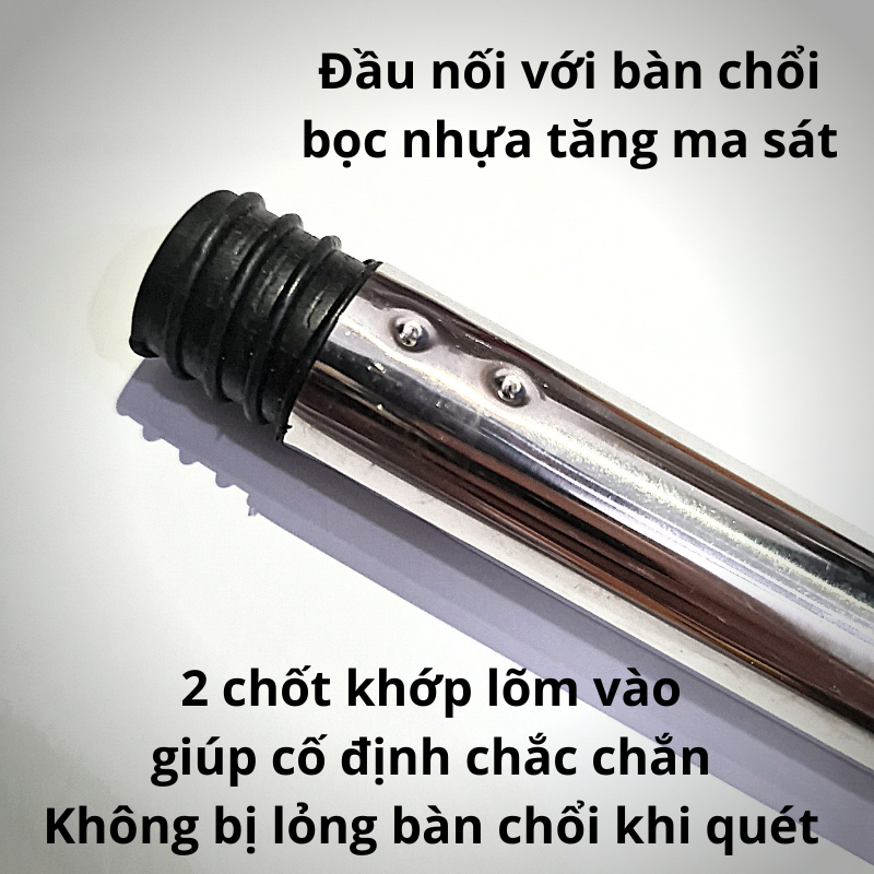 Chổi Silicon Quét Nước Nhà Tắm - Tránh Trơn Trượt Cho Mọi Gia Đình - BIGBULL - Loại dài