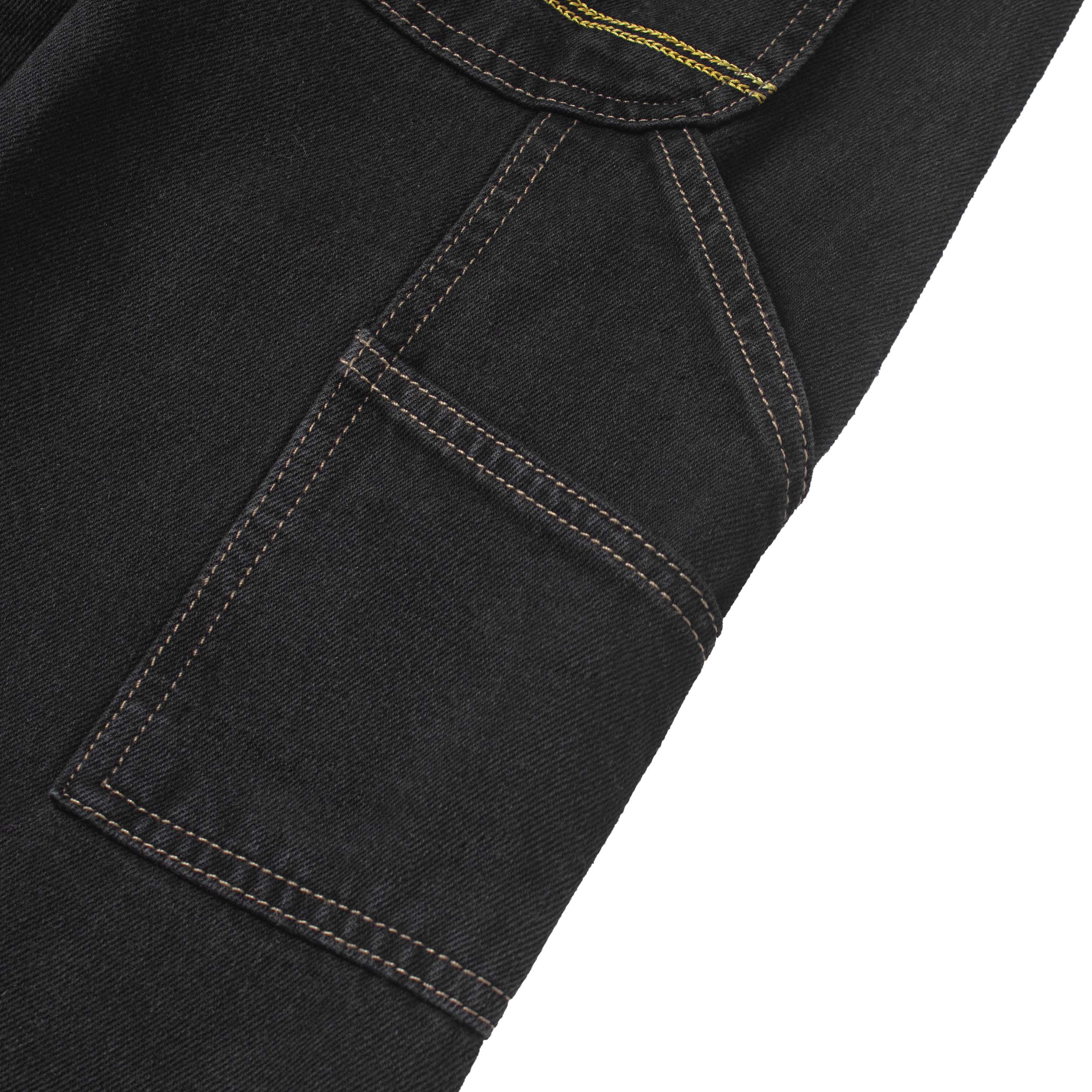 Quần DirtyCoins Logo Washed Knee Jeans
