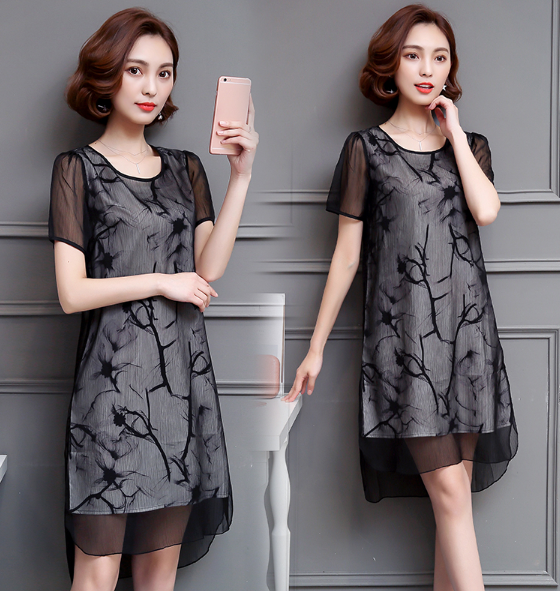 VÁY ĐẦM SANG TRỌNG CHO NGƯỜI BÉO MẬP_TB 393