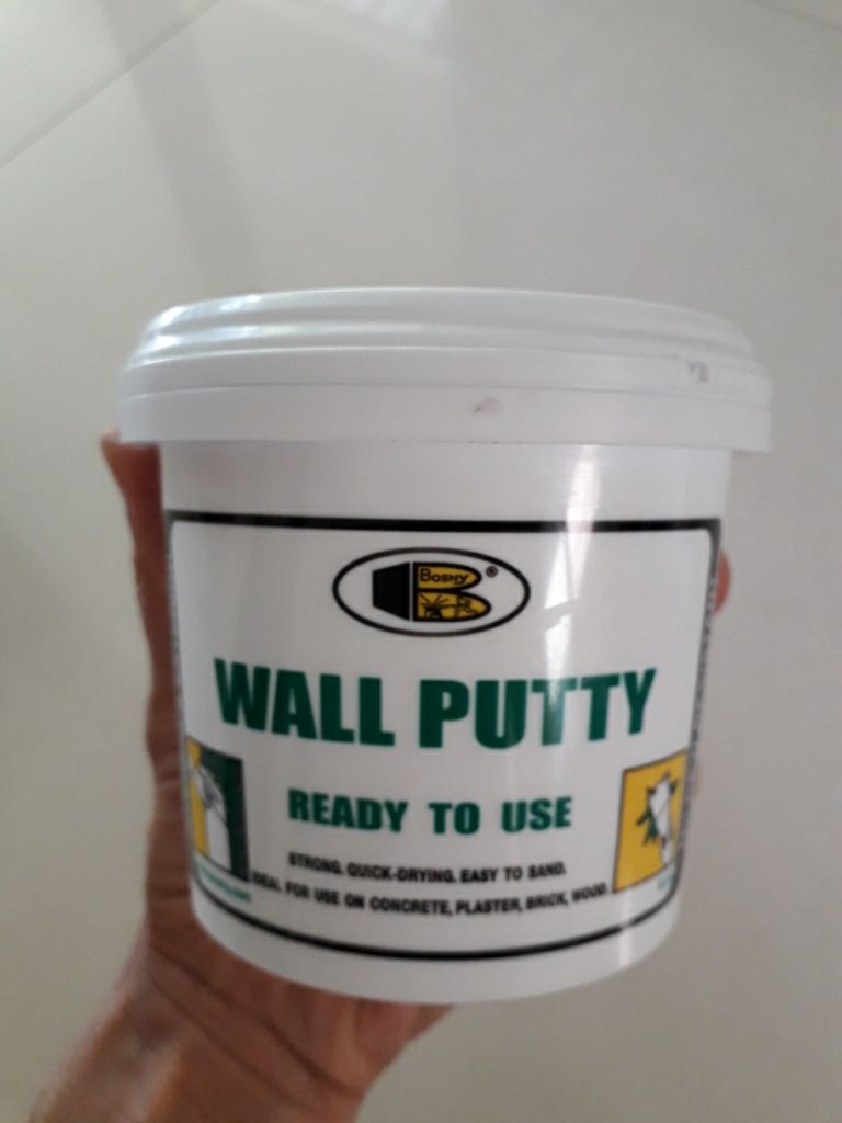 Keo trám trét khe hở, xử lý vết nứt tường chống thấm nước wall putty Bosny 1.5kg - Thái Lan