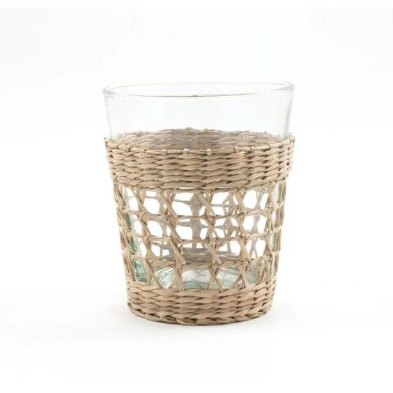 Cốc loe lót cói, cốc vintage phong cách Bắc Âu | Cappiano home