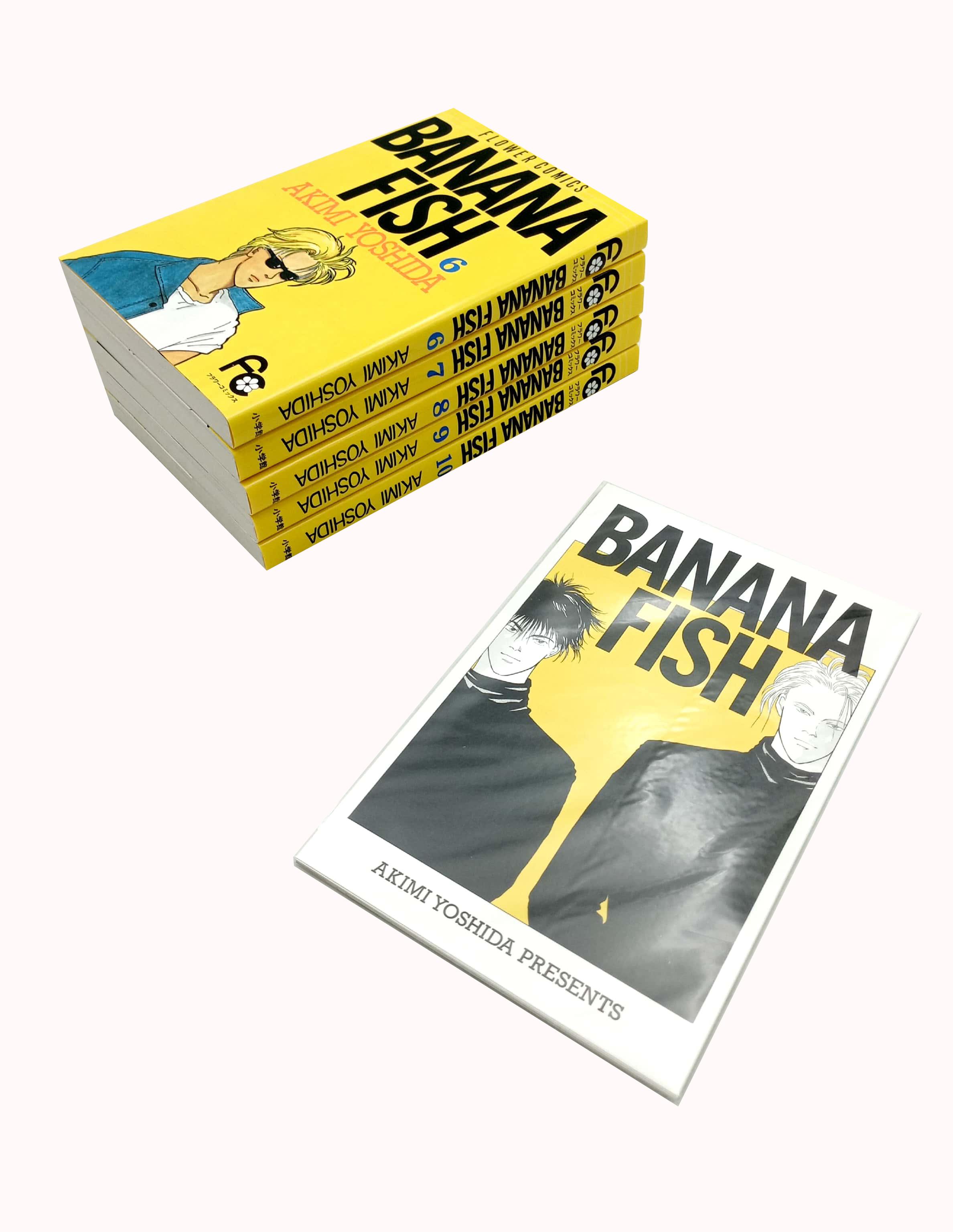 Banana Fish Comics Box Set Vol. 2 (Set Of Volume 6 - 10) (Japanese Edition)