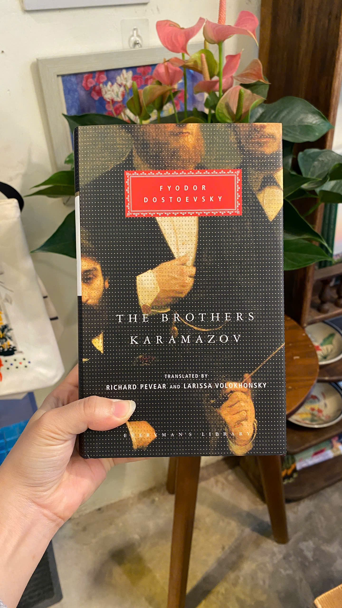 Sách - The Brothers Karamazov by Fyodor Dostoevsky| Everyman’s Library/ Classics/ Ngoại văn Bìa cứng