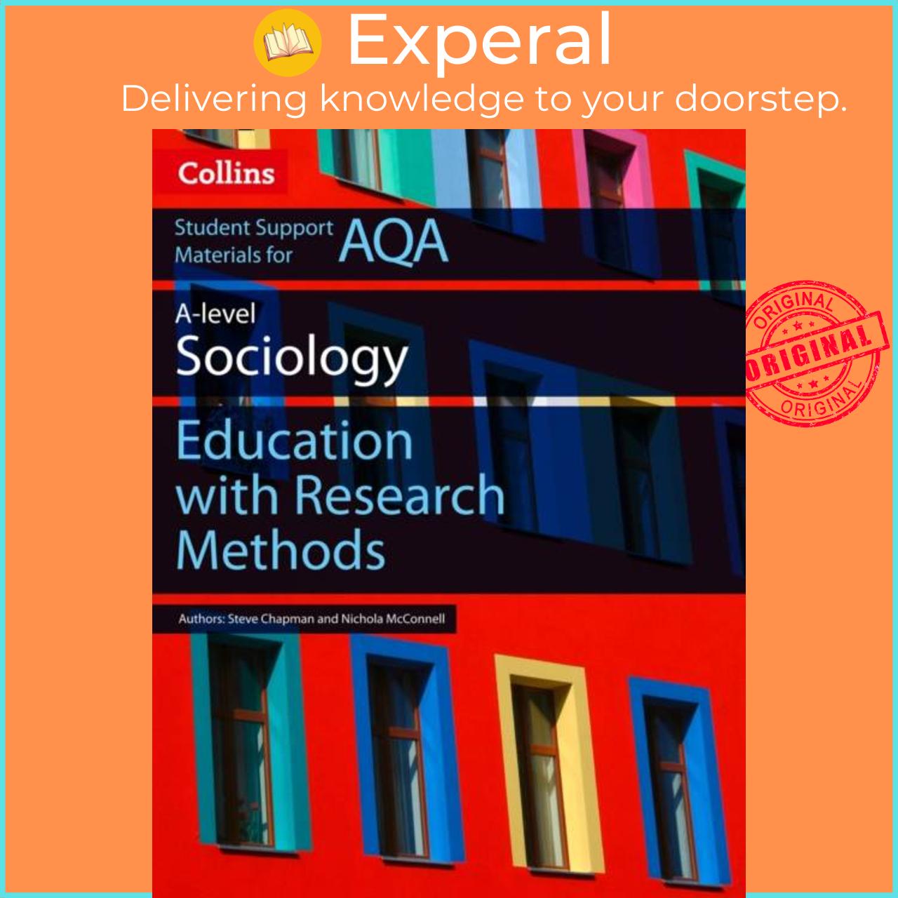 Sách - AQA AS and A Level Sociology Education with Research Methods by Nichola McConnell (UK edition, paperback)