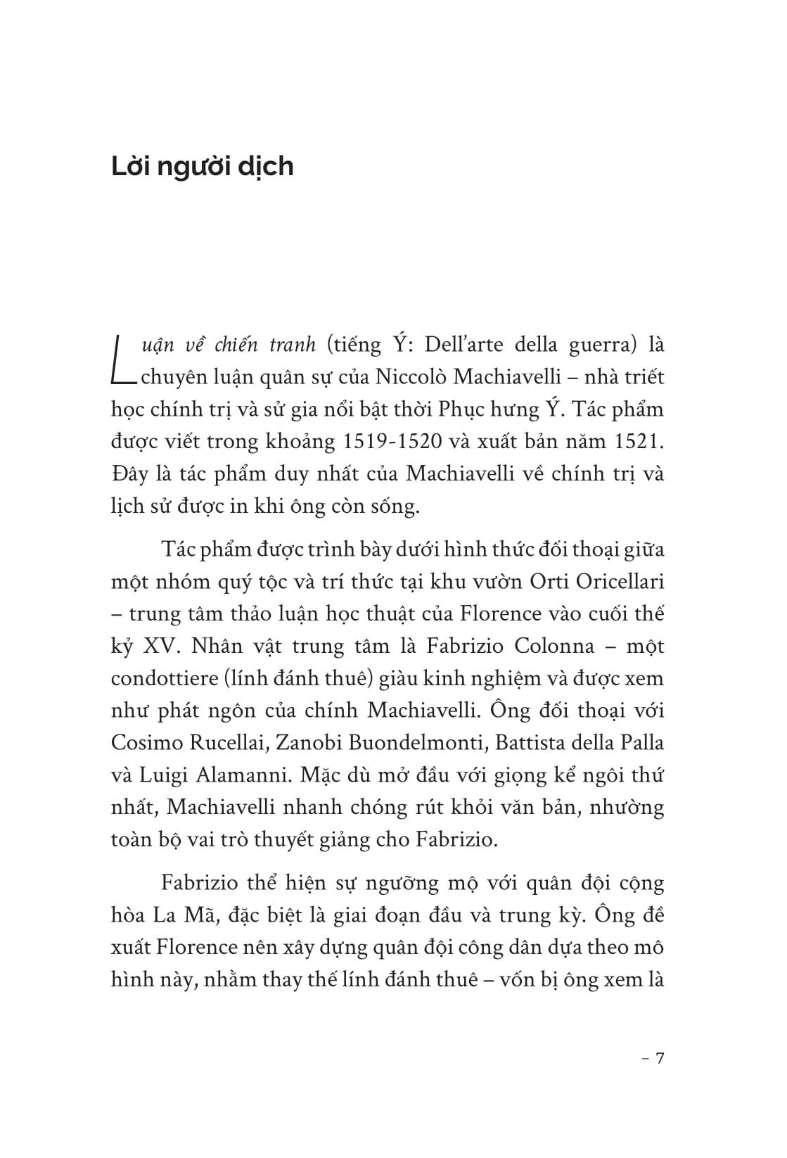 Sách - Luận Về Chiến Tranh