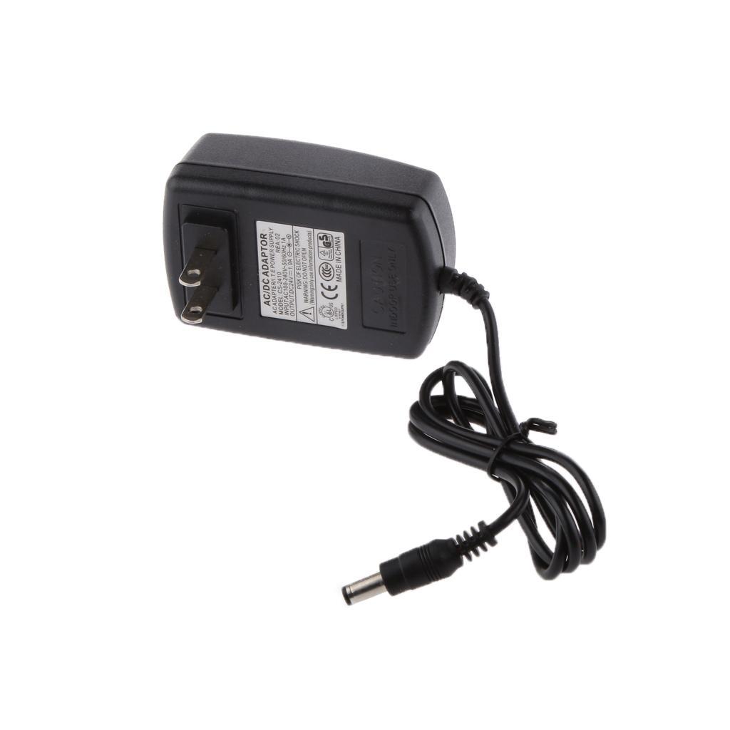 US Plug DC 24V 1A AC Adapter Charger Power Supply for LED Strip Light