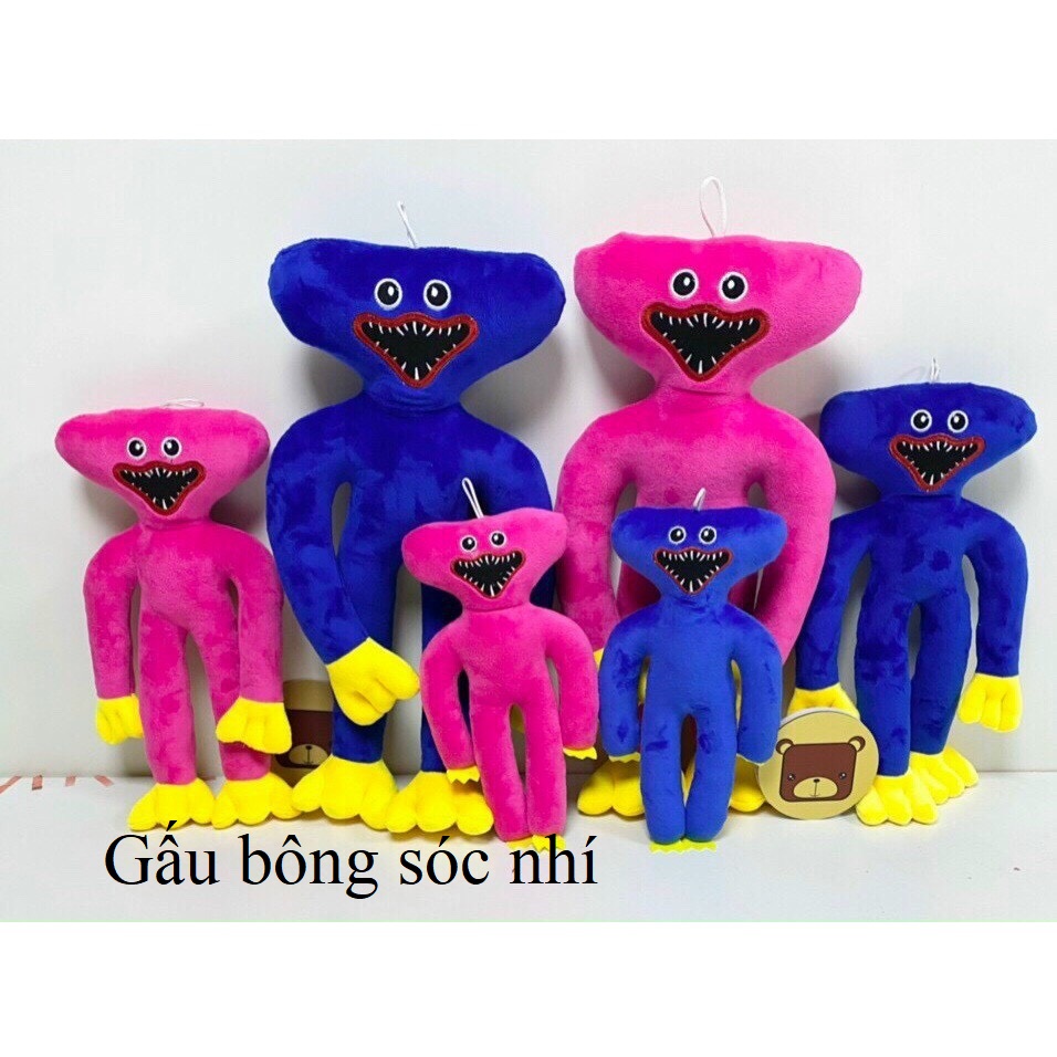 Búp bê nhồi bông Huggy Wuggy trong Poppy Playtime vui nhộn cho trẻ em