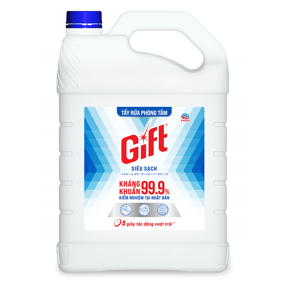Nước rửa nhà tắm Gift Siêu sạch 3.8kg