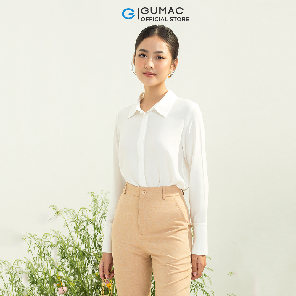 Quần tây nữ GUMAC QC04028 form cơ bản thời trang công sở