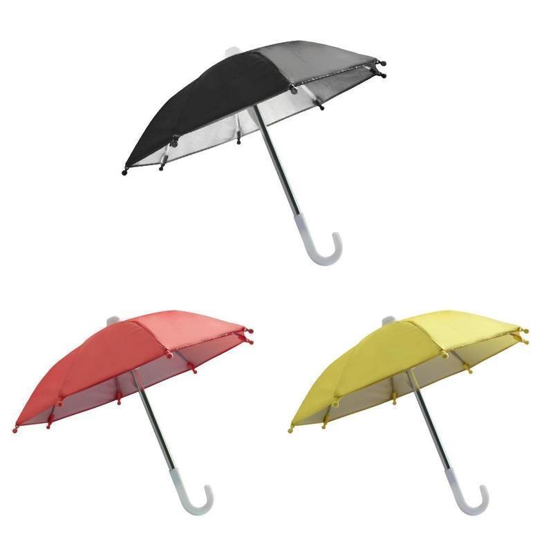 Phụ Kiện Dù Che Mưa Nắng Mini Chống Thấm Nước Lắp Giá Đỡ Điện Thoại Gắn Xe Máy, Xe Đạp