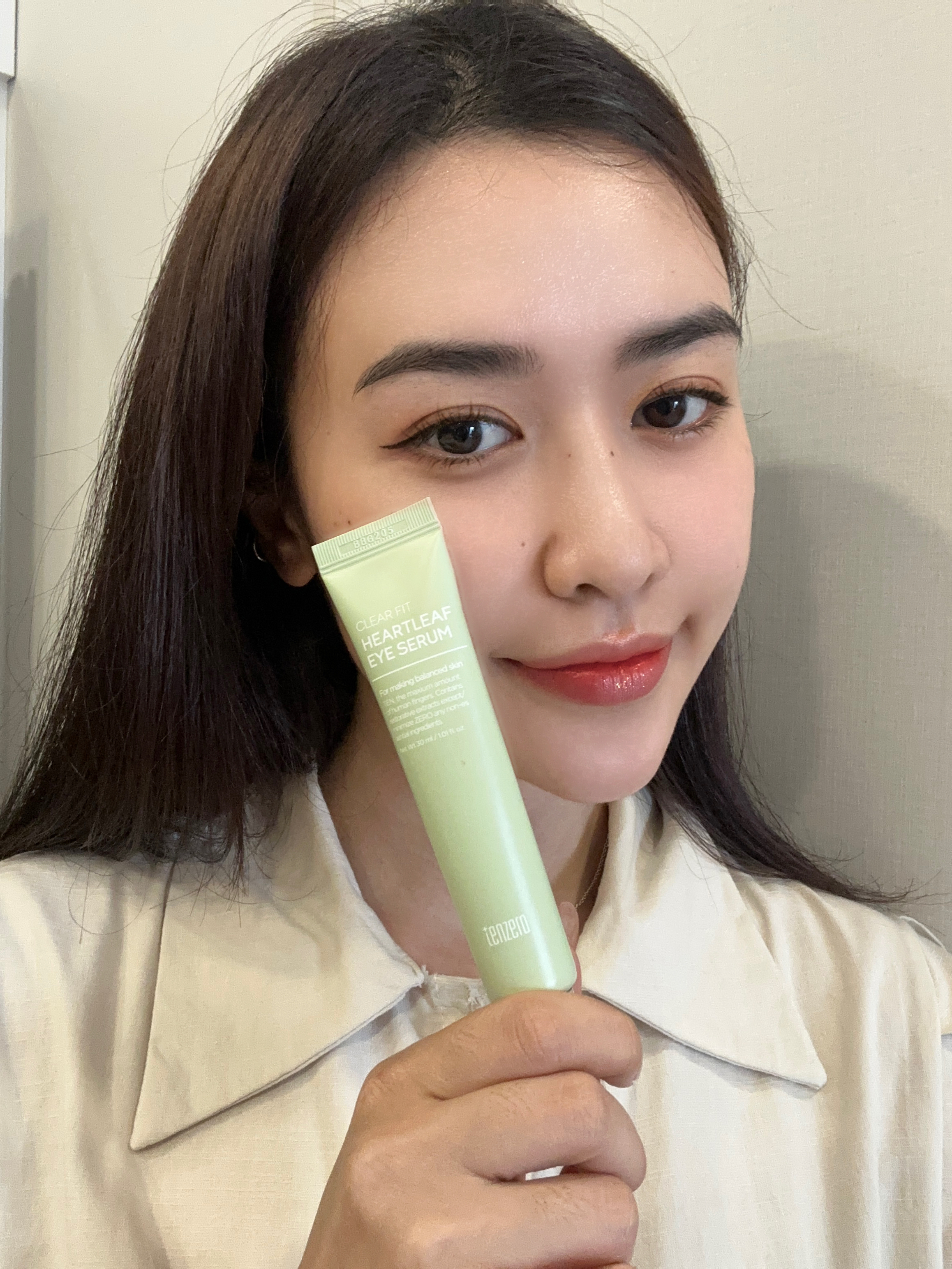 Bộ 4 sản phẩm ngăn ngừa nếp nhăn, dưỡng ẩm Tenzero Clear Fit Heartleaf