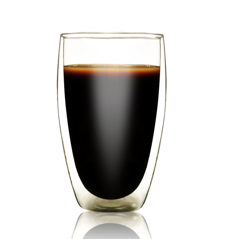 Ly thủy tinh 2 lớp NKS.GL82 size 450ml chịu nhiệt