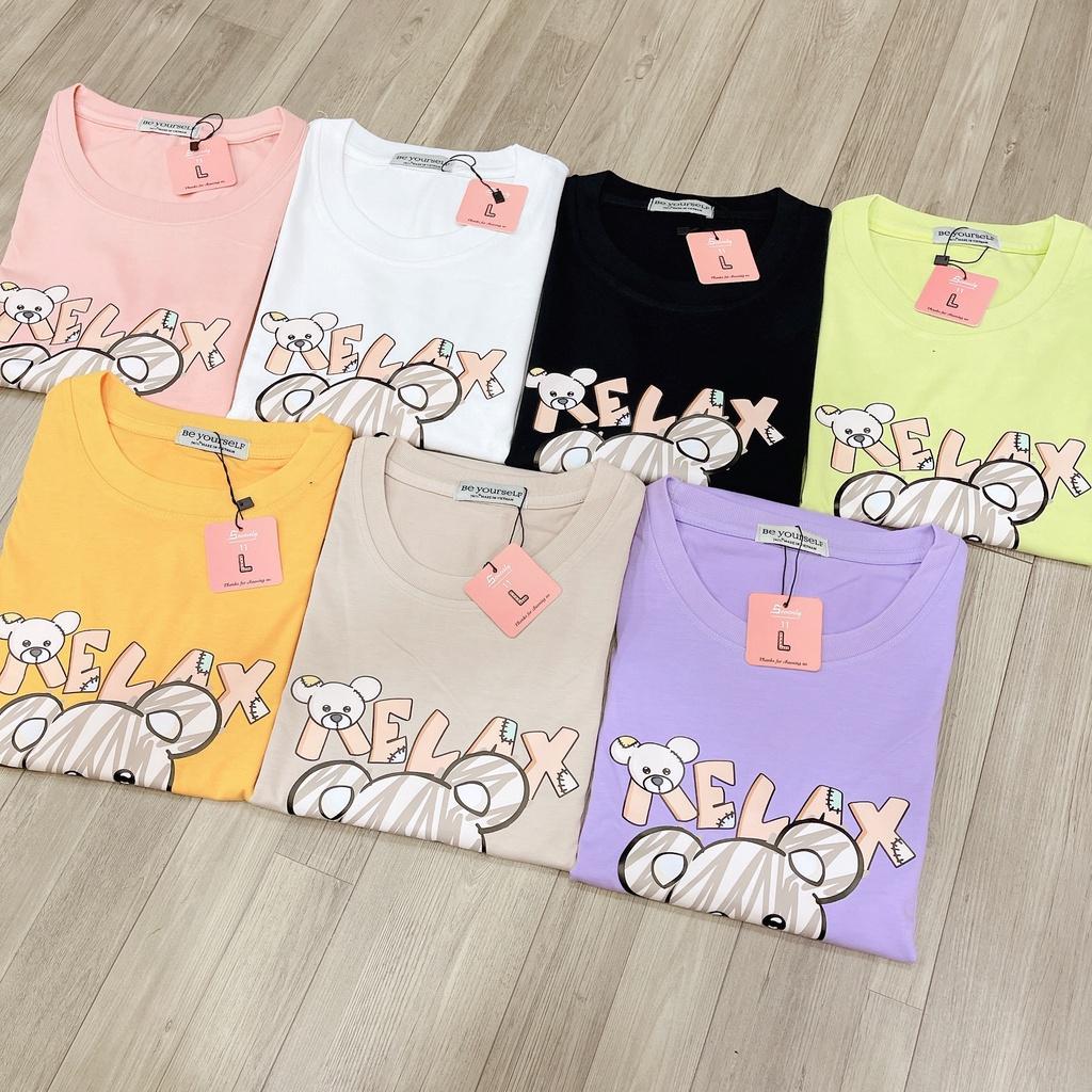 Áo thun tay ngắn Be Yourself unisex size M L XL - GẤU RELAX