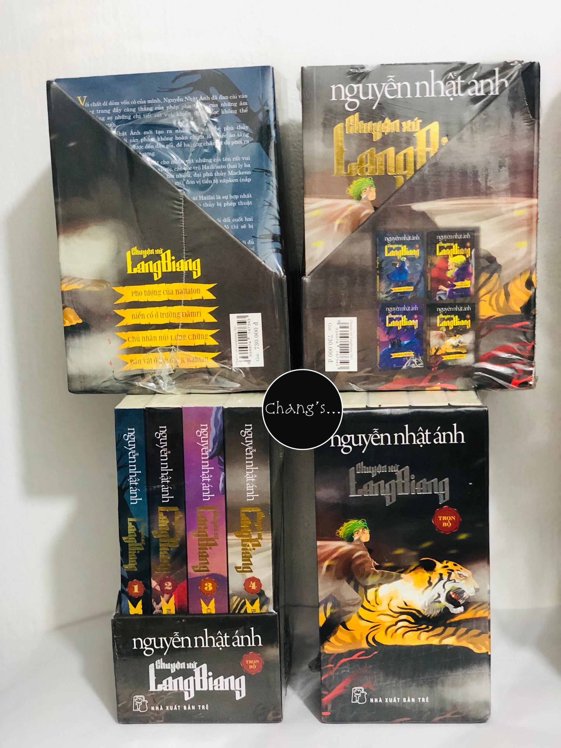 Boxset Chuyện xứ Lang Biang 4 tập - Nguyễn Nhật Ánh