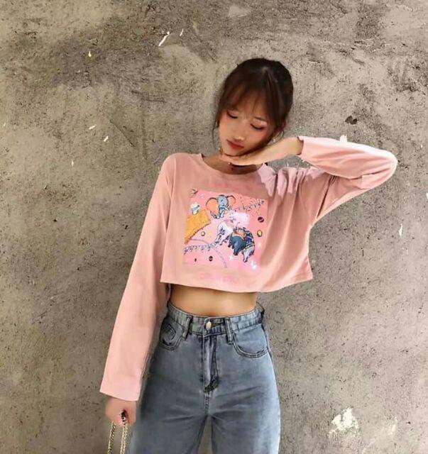 Áo croptop nữ áo kiểu nữ giá rẻ