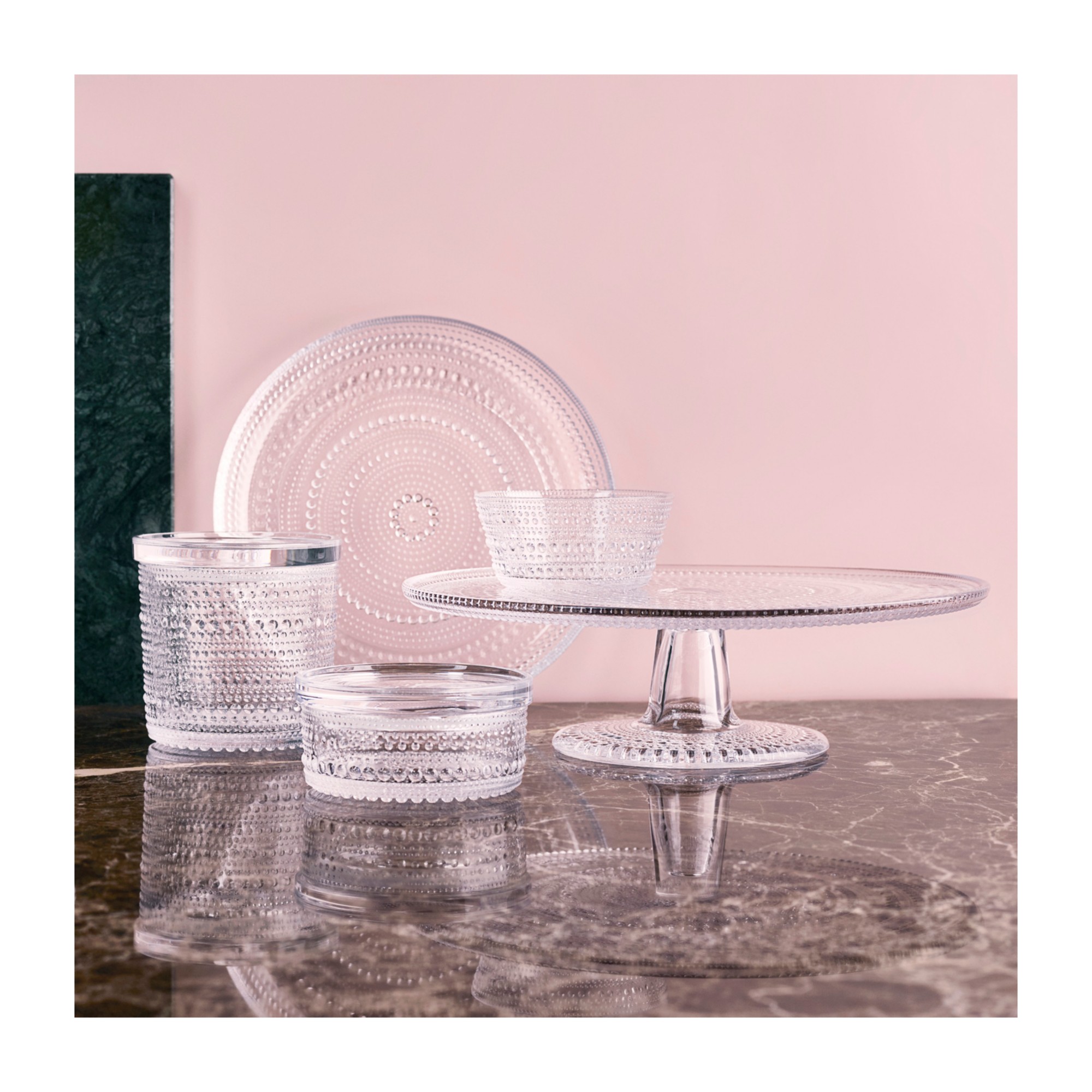 Khay bánh có chân Kastehelmi đường kính 315mm Iittala