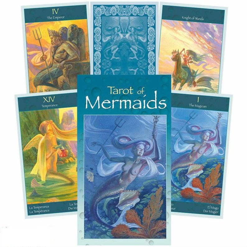 Bài Tarot Of Mermaids Tặng Đá Thanh Tẩy