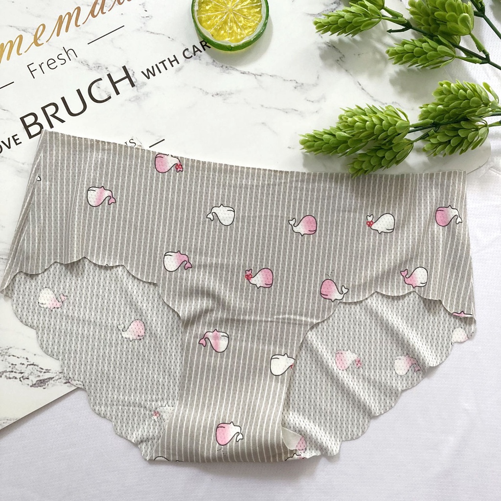 Quần lót nữ Freesize cỡ L từ 45-50kg su đúc cao cấp thông hơi - QL015