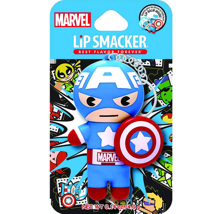 Lip Smacker - Son Siêu Anh Hùng Marvel – Đội trưởng Mỹ Captain America - Marvel Super Hero Captain America Lip Balm