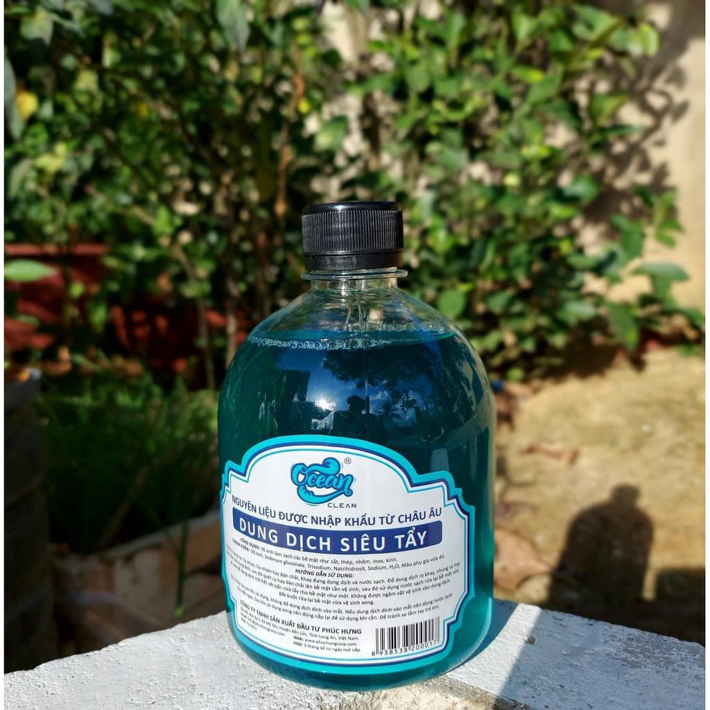 Dung Dịch Tẩy Rửa Lốc Xe Máy Ocean 500ml
