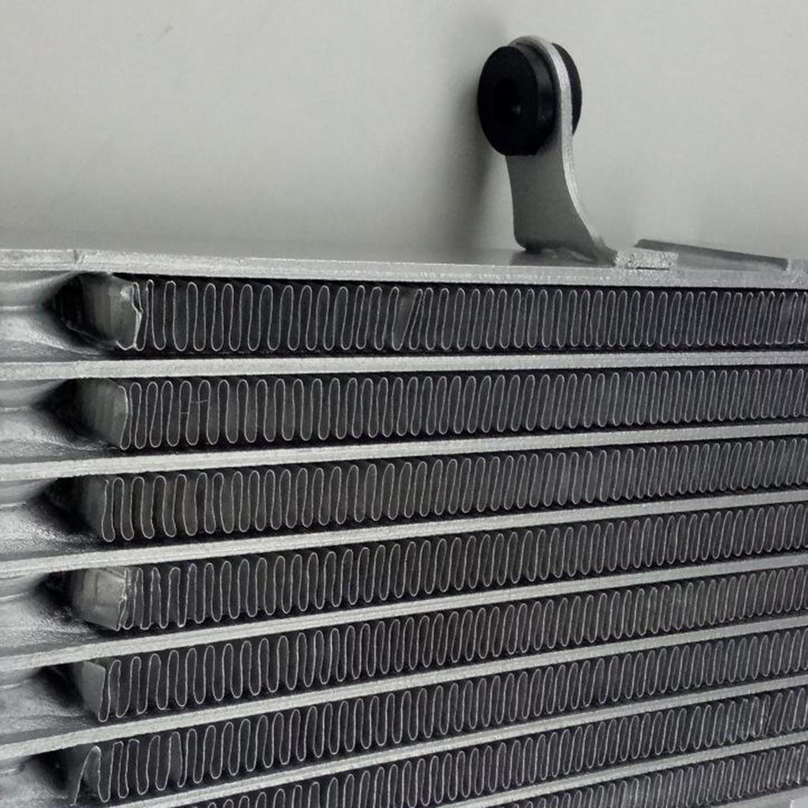 Aluminum Alloy Engine Oil Cooler Cooling Radiator Replacement Accessory Easily Use