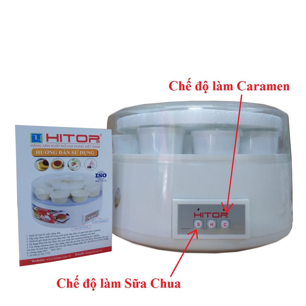 Máy làm Caramen và Sữa Chua Hitops HT83