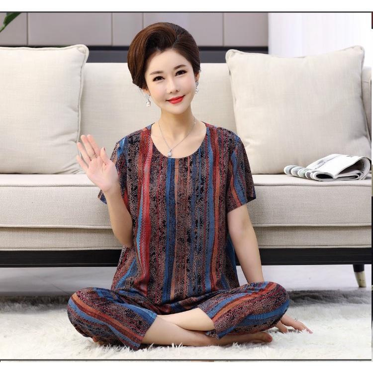 Bộ quần áo trung niên siêu đẹp, lanh 5 màu