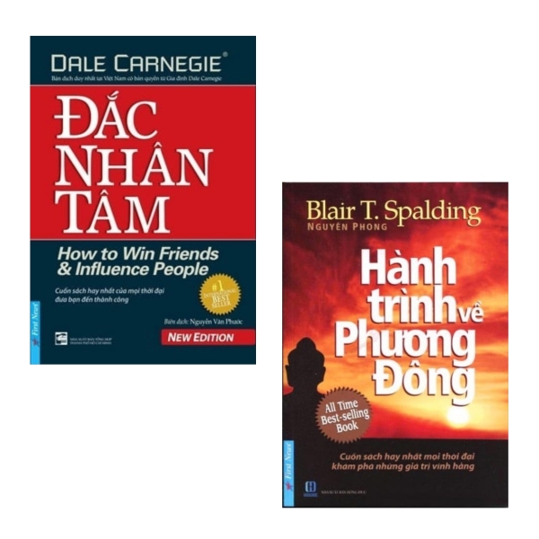 Combo Đắc Nhân Tâm + Hành Trình Về Phương Đông