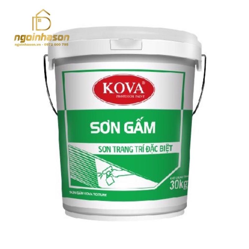 sơn gấm thùng 30kg kova