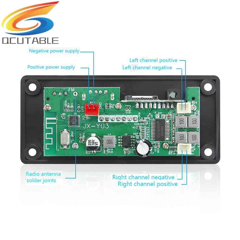 Bảng Mạch Khuếch Đại Âm Thanh 2 X 60W 12V Bluetooth 5.0 120W Chuyên Dụng Cho Xe Hơi