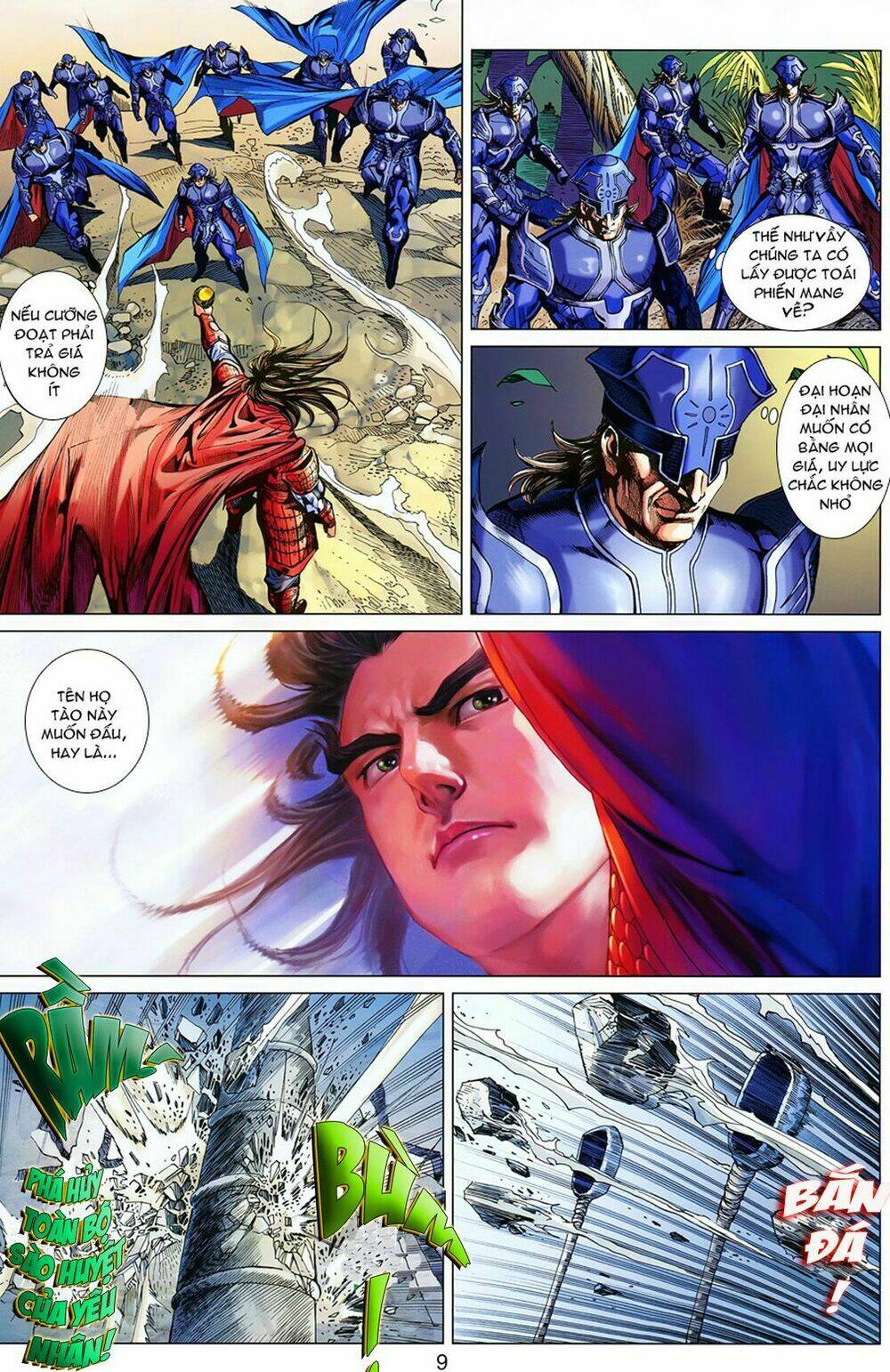 thiên tử truyền kỳ 7 - tam quốc kiêu hoàng chapter 12 9