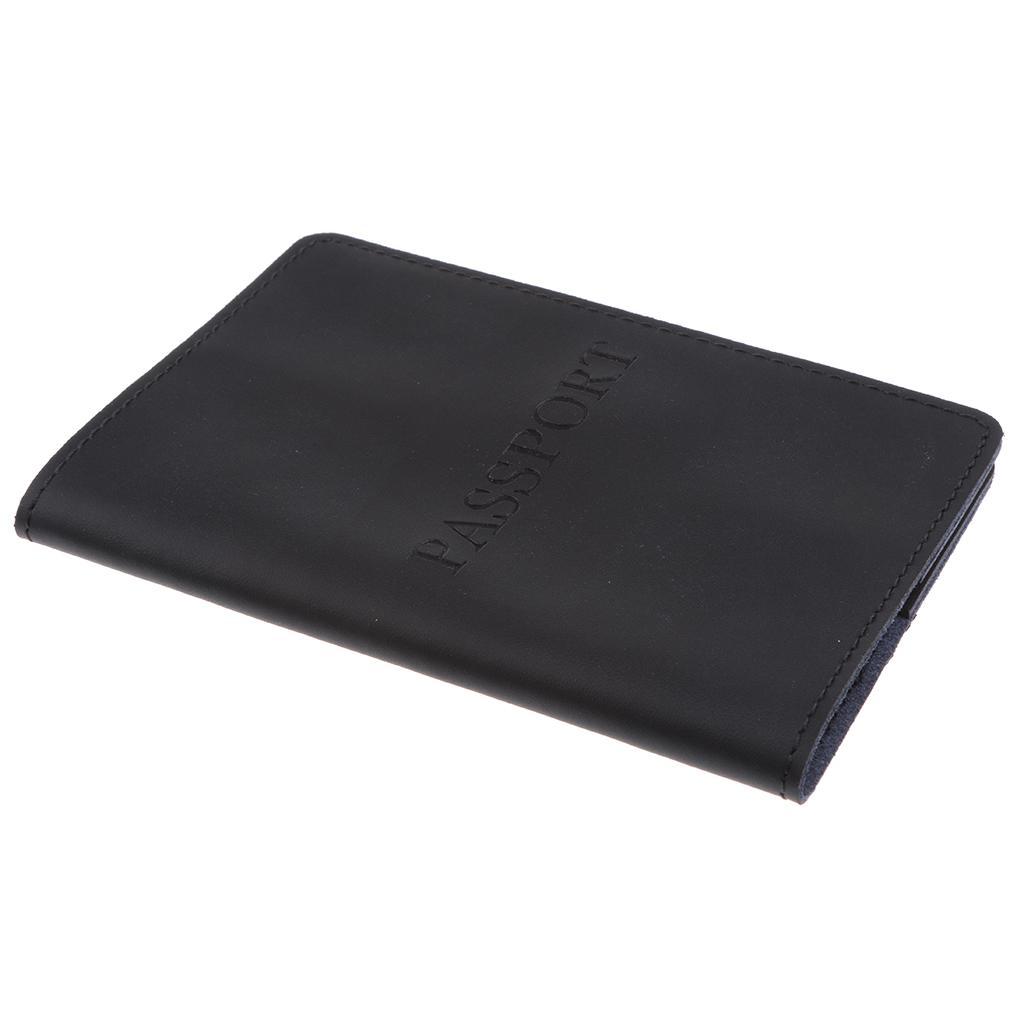 New Travel Leather  Holder Card Case Protector